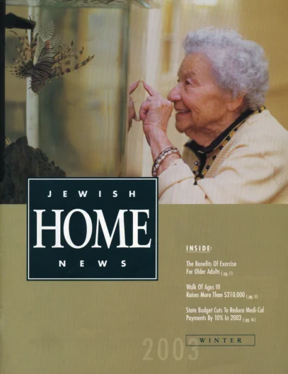 Beverly in the Jewish Home for the Aging Magazines